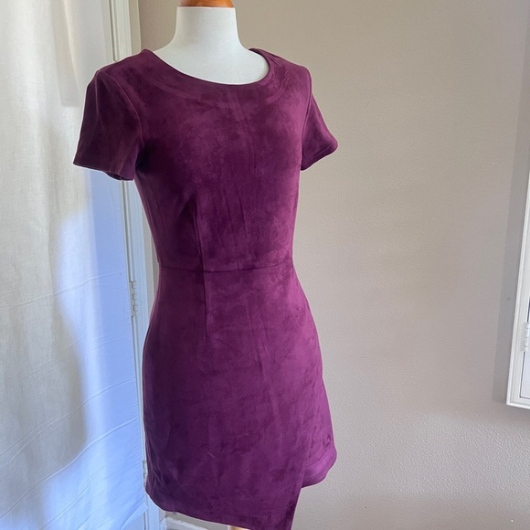 Aqua Aubergine Mini Dress - Picture 3 of 4